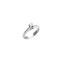 Anello Orelù Donna in Oro bianco Diamante 0.18 Ct 001073RAZA - 001073RAZA